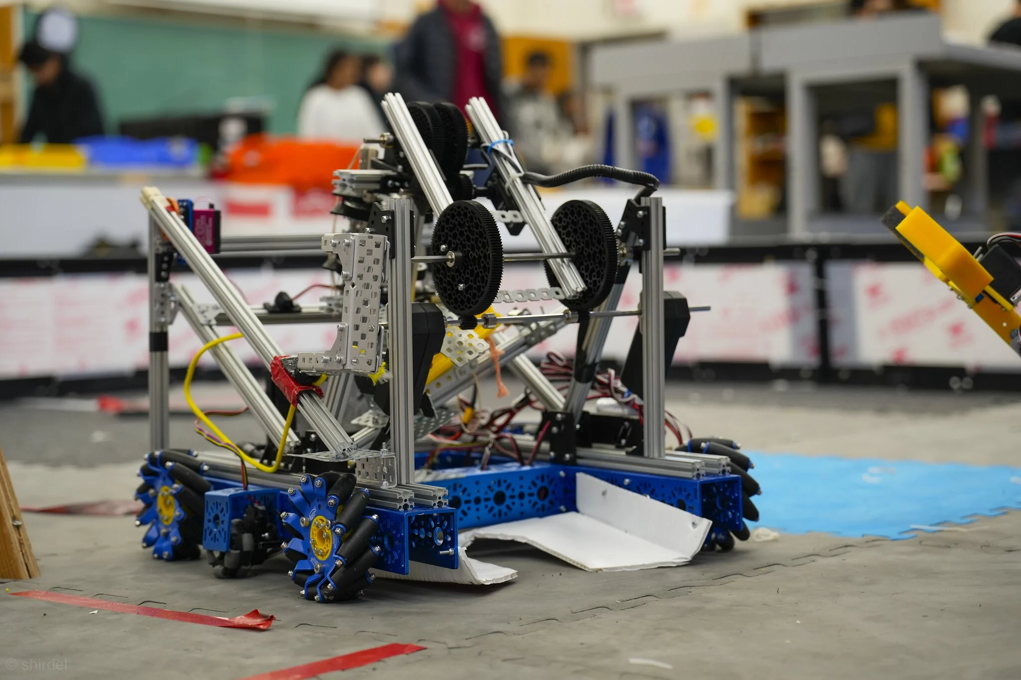 Victoria Park Robotics robot in the workshop